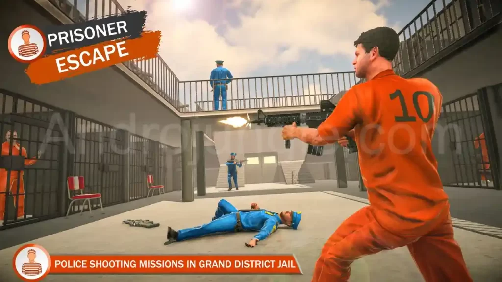 Grand Prison Escape Game 3D MOD APK