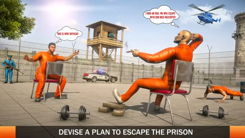 Grand Prison Escape Game 3D MOD APK